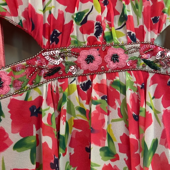 NWT Mac Duggal Style 9158 Bell Sleeve Mini Dress - Picture 7 of 12